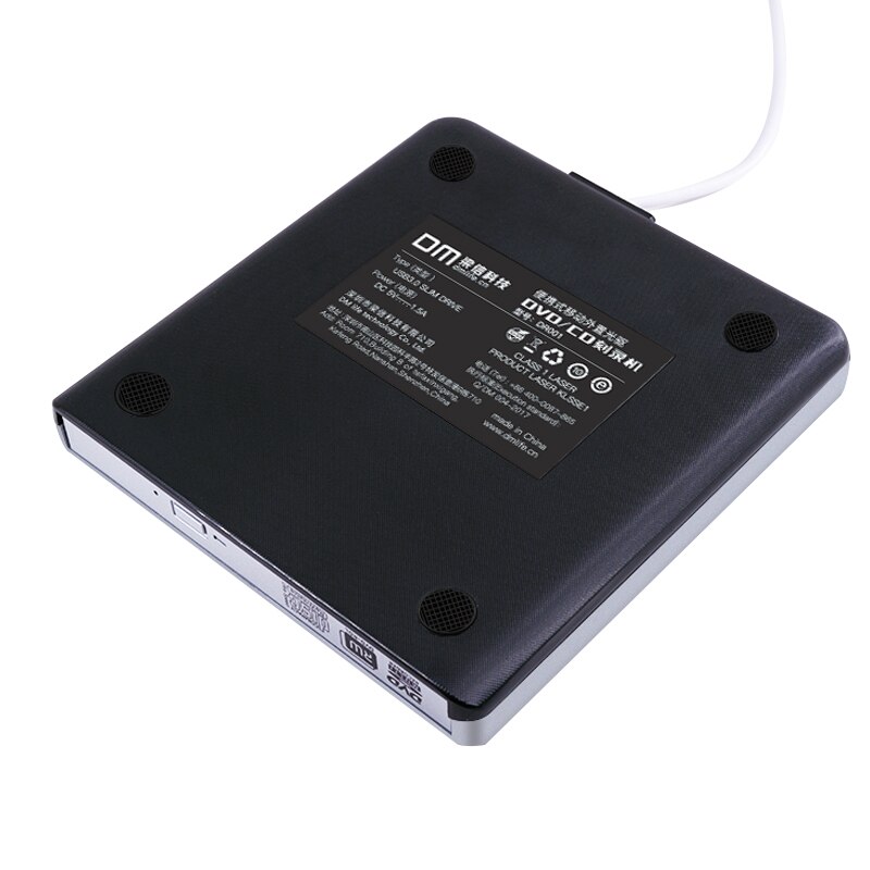 DM External USB3.0 Optical Drive CD/DVD-ROM Combo DVD RW ROM Burner DR001