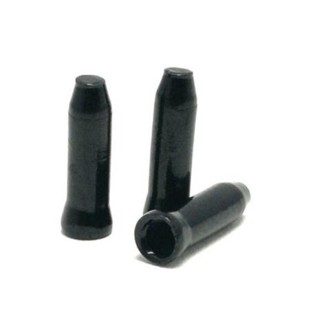 50Pcs Bicycle Cable and Housing Aluminum Bicycle Gear Rod Cable Head Crimping Mountain Bike Brake Cable Core Cover Bicycle Parts: Black