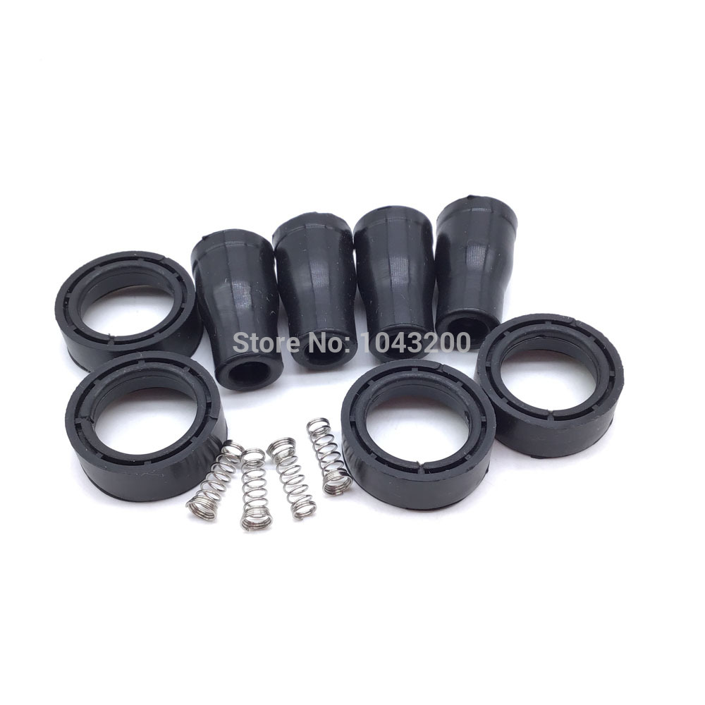 1&4&8 Car Ignition Coil Rubber For Hyundai Genesis Santa Fe Sonata Kia Optima Sorento K900 27300-3F100 27300-2G000 27300-2F000: Black