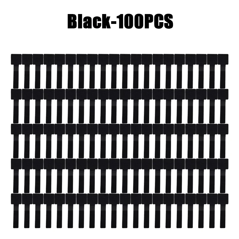 Reusable Cable Ties Velcro Ties Self-Adhesive Power Cord Cable Holder Adjustable Cord Storage Desktop Organiser Manager: Yellow