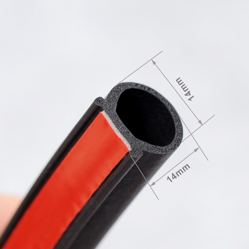 P/B/D Type Afdichting Geluidsisolatie Anti-Kras Rubber Afdichtingen Voor Auto Deur Kofferbak Motor