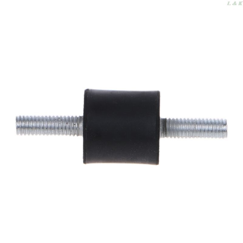 M5/M6/M8 Rubber Mount Double Male Thread Absorber Anti Vibration Silentblock Boat Car Bobbin Shock Absorber Tools