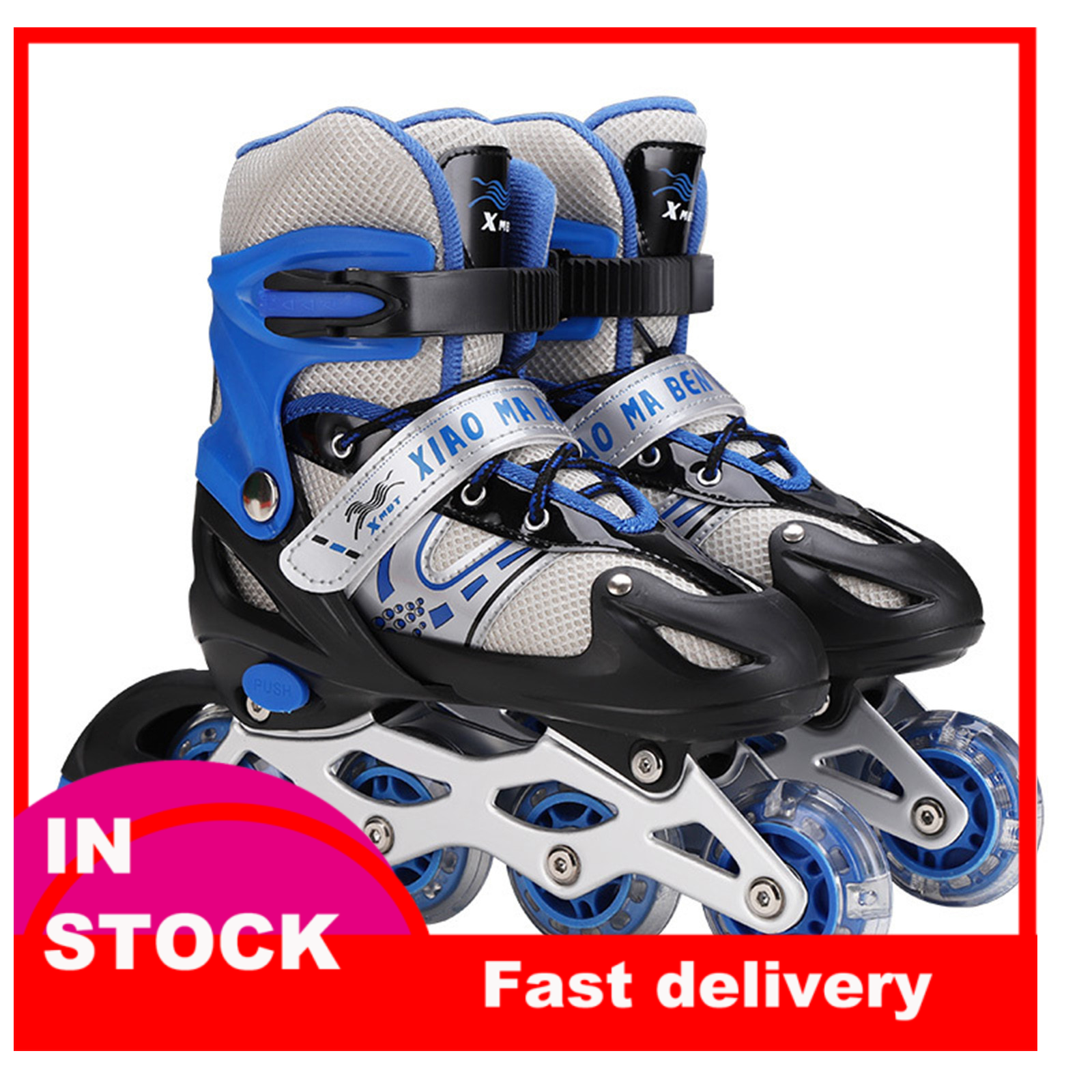 Patines profesionales en línea, de velocidad, unisex, para adultos, deslizador para Hockey