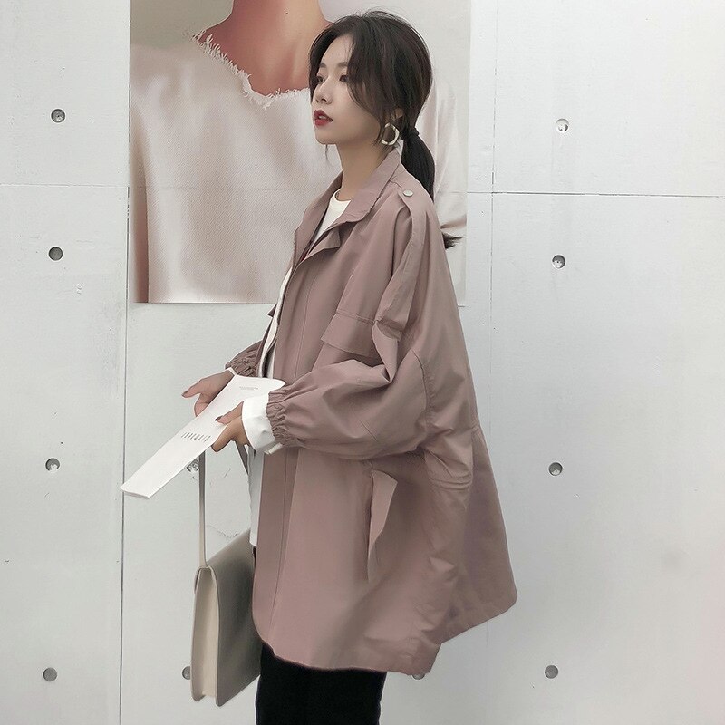 Inverno Maternidade outono Solto Casaco Longo zíper Blusão Solto Mulheres Grávidas Gravidez Gestante Roupas Casaco Fashion