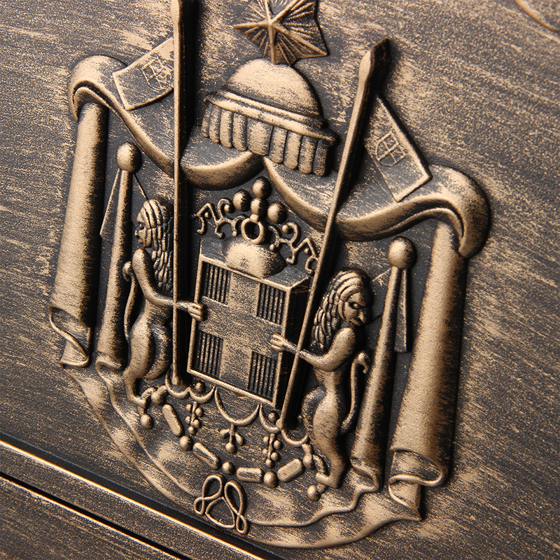 Retro Mailbox Villas Post Box European Lockable Outdoor Wall Newspaper Boxes Secure Letterbox Garden Home Decoration