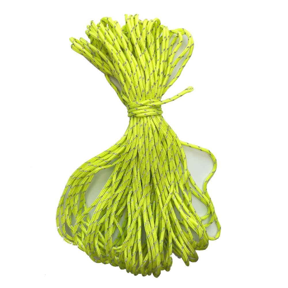 Reflecterende Paracord Tent Cord Touw Camping Luifel Touw Runner Guy Lijn Tent Fastener Wind Touw Gesp Driehoek Sluiting Stopper