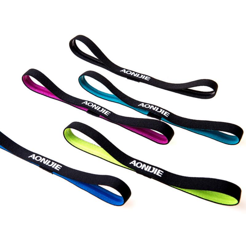 1 stuk sport hoofdband zweetband sport unisex sportschool zweetband hardlopen basketbal yoga elastische haarband sport veiligheid