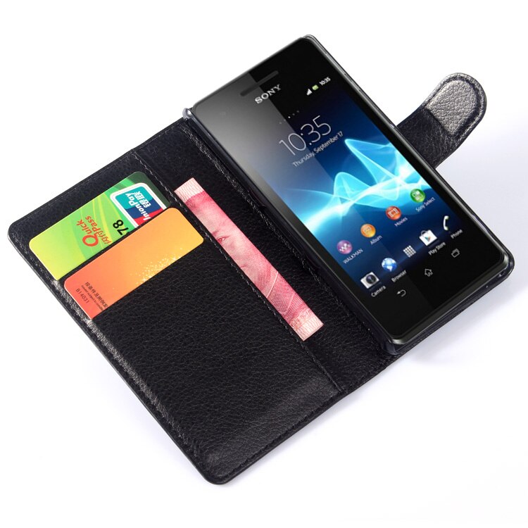 Portemonnee Cover Kaarthouder Telefoon Gevallen Voor Sony Xperia Z3 Compact D5803 D5833 Leather Case Beschermende Shell
