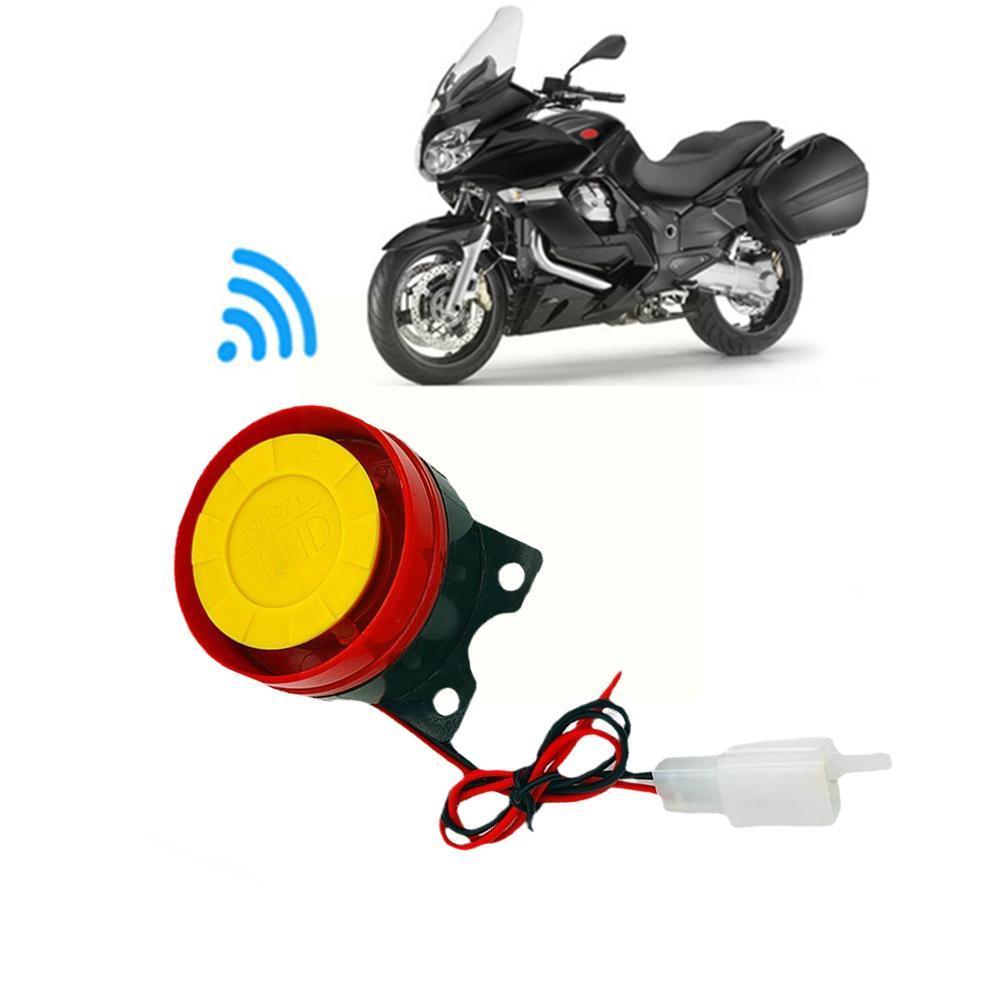 Sirène haute puissance 12v, système d&#39;alarme de sécurité à distance pour moto, klaxon Anti-vol K4n1