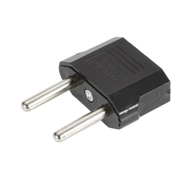 1PC US to Euro Conversion Plug Adapter American European Travel Adapter Charger Conversion Adapter European Charging Essentials