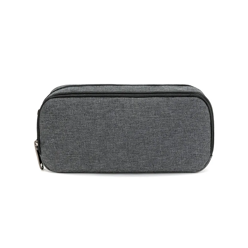 Large Capacity Pencil Case Back to School Supplies Pencil Pouch Aesthetic Pen Bag Office Stationery Organizer Multifunctional: Red