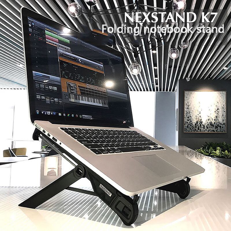 NEXSTAND K2 Laptop Stand Folding Portable Adjustable Notebook stand for Macbook Pro Laptop Office Laptop Accessories stand: K7