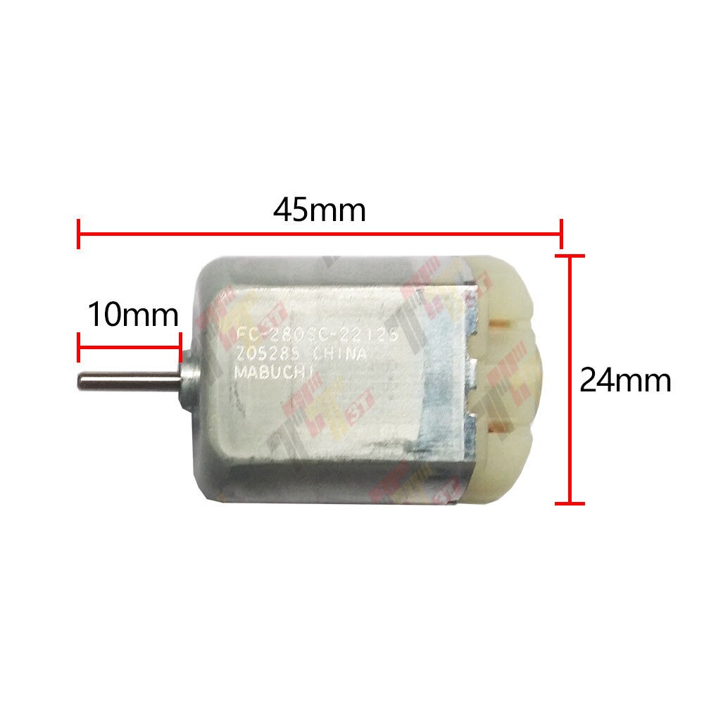 Door Lock Motor Actuator Rundschaft Türschlossmotor Actuator - Ersatz Für Lexus, Toyota, Ford, Mazda (Mabuchi) Rundschaft Actuator Für Auto Tür