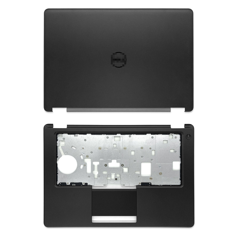 Coque supérieure et inférieure pour ordinateur portable Dell Latitude E5450, avec cadre avant, charnières, repose-paume, écran LCD noir, 0JX8MW, sans contact, 14 pouces, 5450