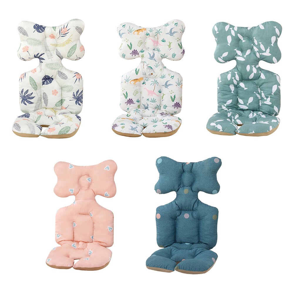 Baby Stroller Liner Baby Stroller Cotton Seat Cushion Infant Child Cart Mattress Mat Kids Carriage Pram Stroller Accessories