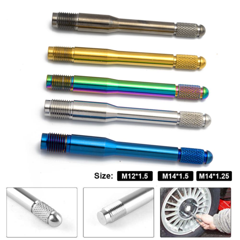 EPMAN Steel External Threaded Dowel Pin with Head Thread Wheel Stud Alignment Guide Long Tool M12*1.5 M14*1.25 M14*1.5 EPDWX-AF