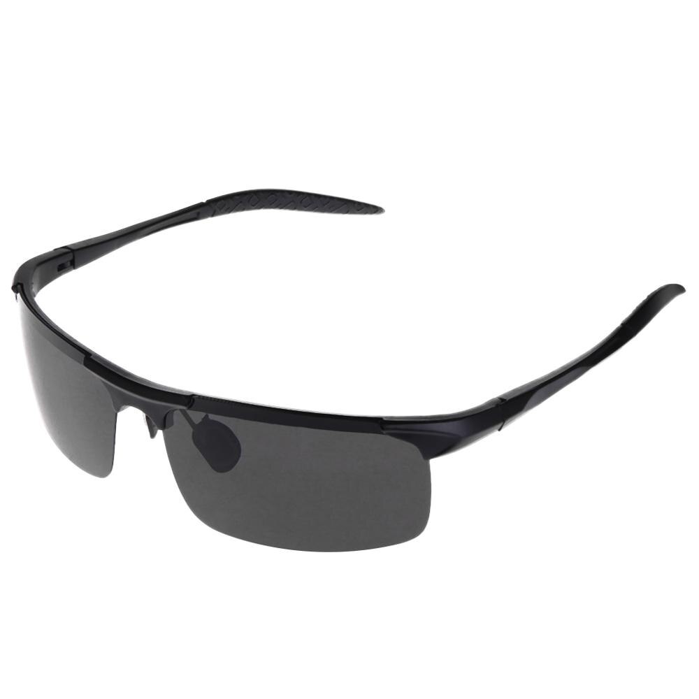 Gepolariseerde Glazen Vissen Fietsen Rijden Outdoor Zonnebril Bescherming Goggles: BlackGrey