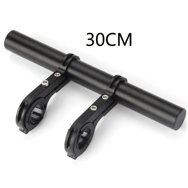 10/20/30cm cykelstyre förlängt fäste mtb strålkastarfäste förlängt styre racer mountainbike styresförlängare pakethållare 250203: Grön