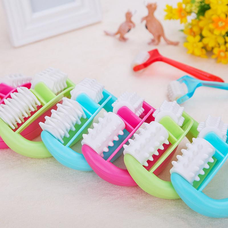 Handheld Full Body Anti Cellulite Massage Cell Roller Massager Mini Wheel Ball Foot Hand Body Neck Head Leg Back Pain Relief