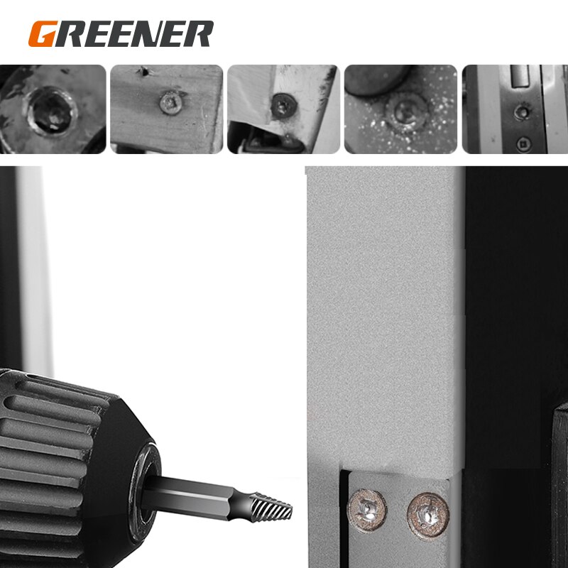 Groener Staal Gebroken Snelheid Out Beschadigd Tapeinduithalerset Boor Set Nemen Bits Bout Remover Extractor Sloop Gereedschappen