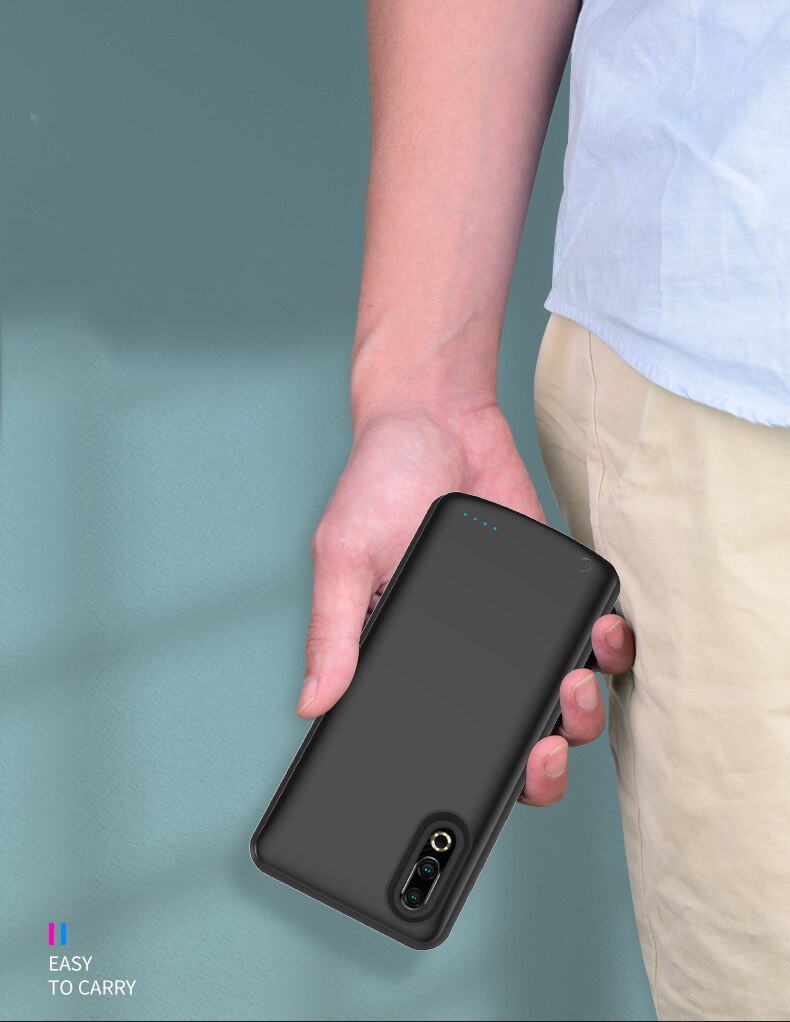 For Meizu 16S 5000mAh Battery Charger Case For Meizu 16s Silm shockproof Portable Travel Charging Power Bank case