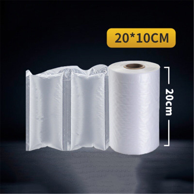 500M Buffer Luchtkussen Machine Opblaasbare Zak Gevuld Airbag Pakket Schokbestendig Roll Film Bubble 20*10Cm 20*15Cm 20*20Cm