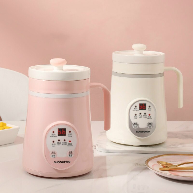 Electric heating cup multifunctional small mini health cup portable 1 person 2 office electric stew electric cooking cup porridg