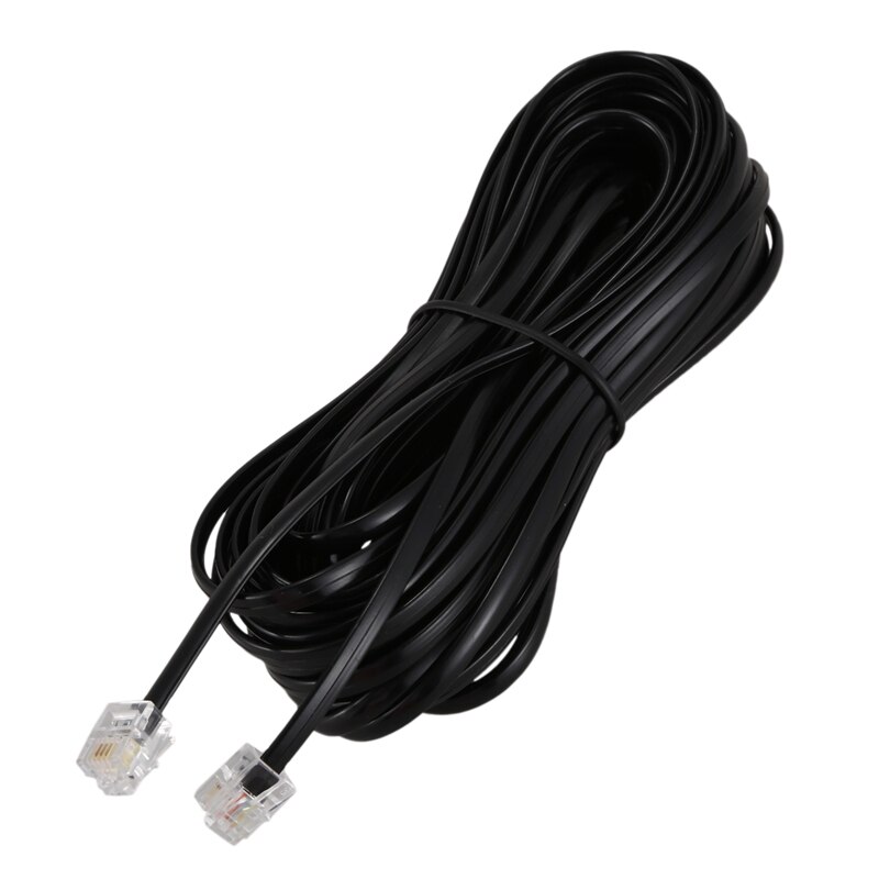 RJ11 6P4C Telefoon Kabel Cord Adsl Modem 10 Meter