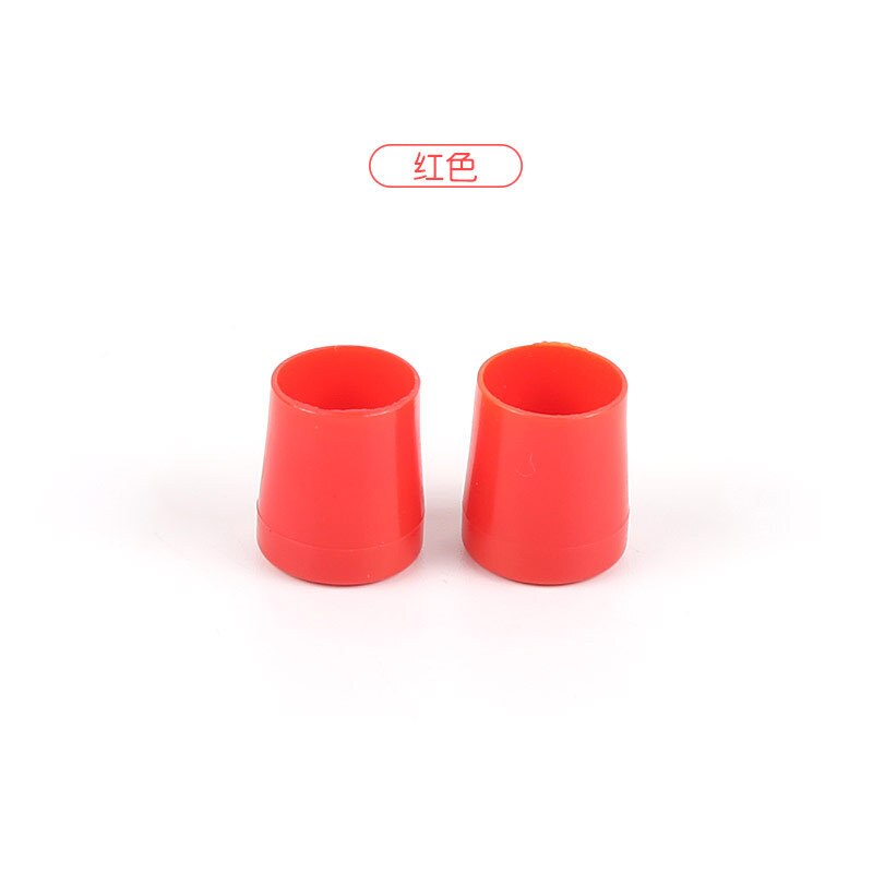 1 paire talon couverture chaussure talon couverture mariage fête balle antidérapant femme haut talon protection cap: red s