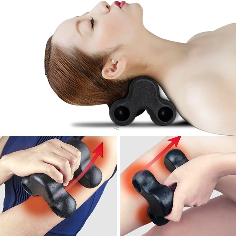 Bone Massage Cervical Traction Neck Massager Cervical Spine Wrist Shoulder Foot Acupuncture Points Pillow Health Care Device
