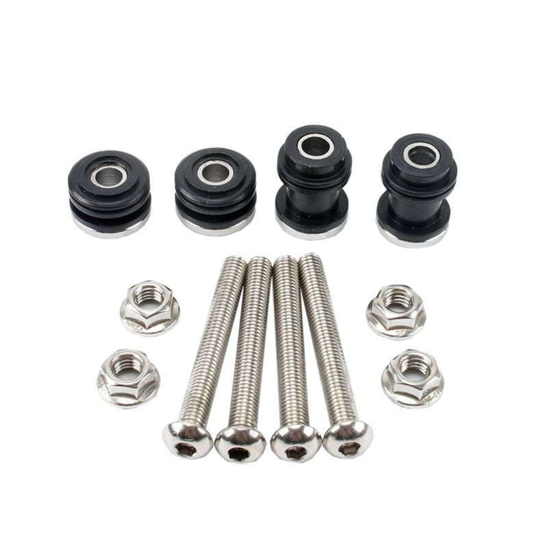 Respaldo para motocicleta Harley Sportster 883 1200 XL1200X XL883N 2004-up, Hardware de acoplamiento desmontable, pernos Kit de tornillos