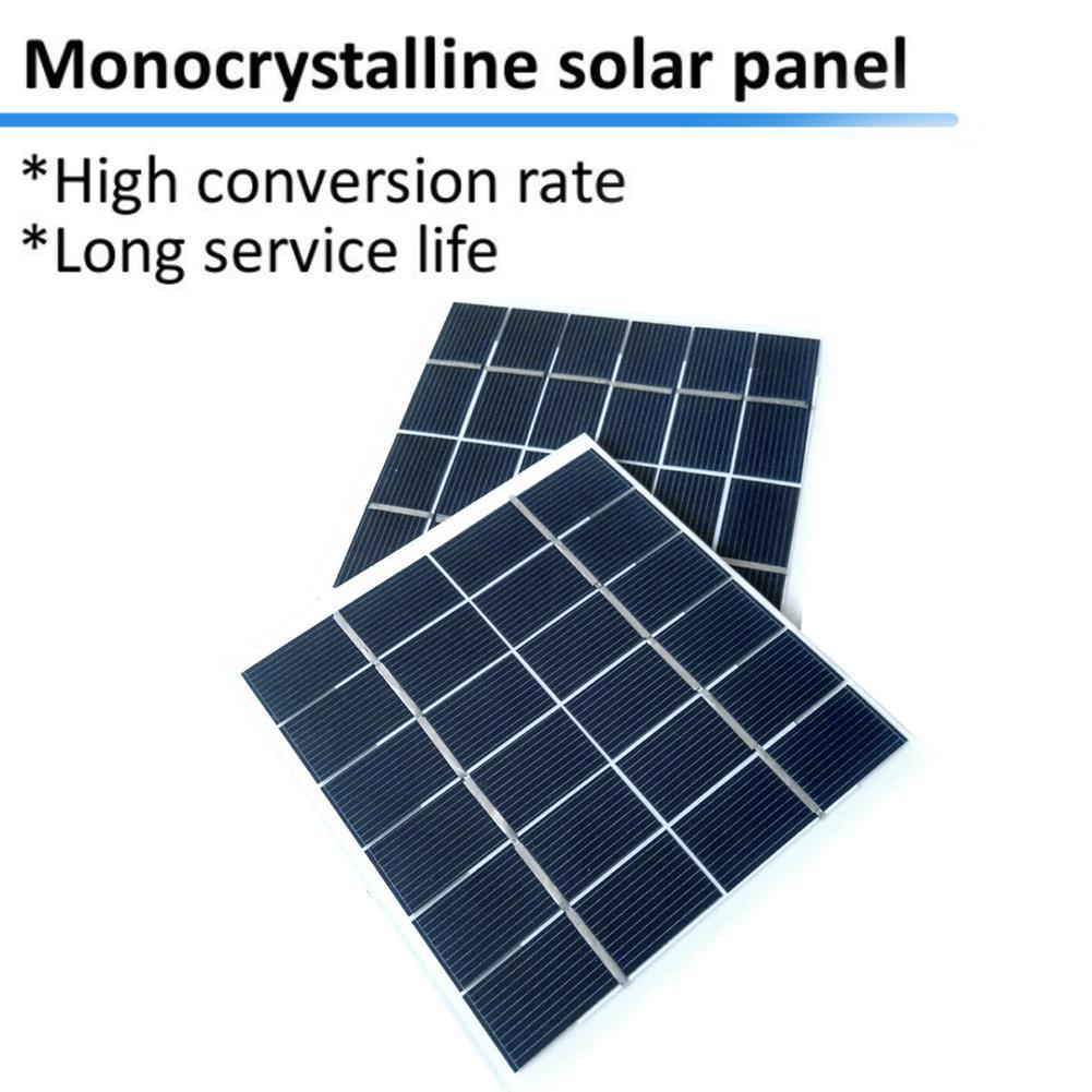 1Pcs 2w 6v Solar Panel Power Battery Toy Charger DIY Solar Supply Solar Generator Cell Power House Solar Panels Generation N4V2