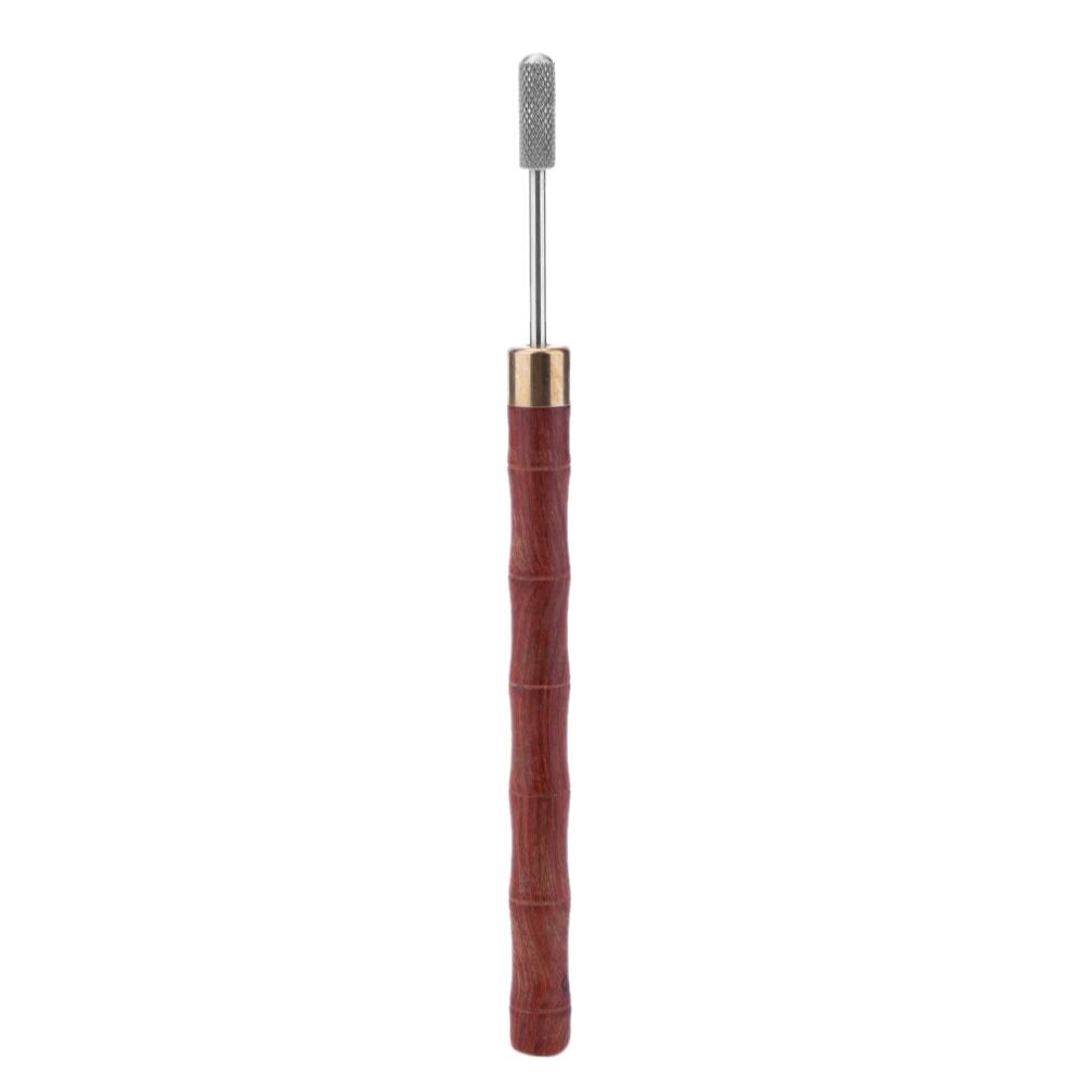 Brass Head Leather Edge Oil Gluing Dye Pen Applicator Speedy Paint Roller Tool for Leather Craft Tools Oil Pen Edge Processing: Brown