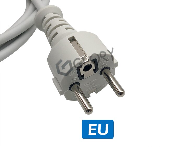 EU Plug Power cord cable For iMac 21.5" A1311 A1418 27" A1407 A1316 A1312 A1419 Charger Adapter Cable: EU Plug