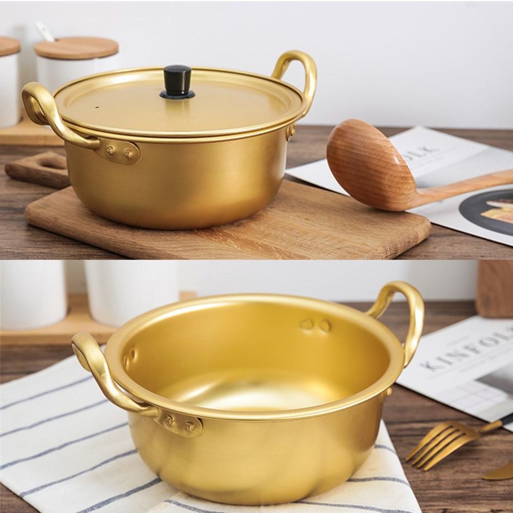 Ramen Topf Nudel Herde Aluminium Koreanische sofortig-nudeln Topf