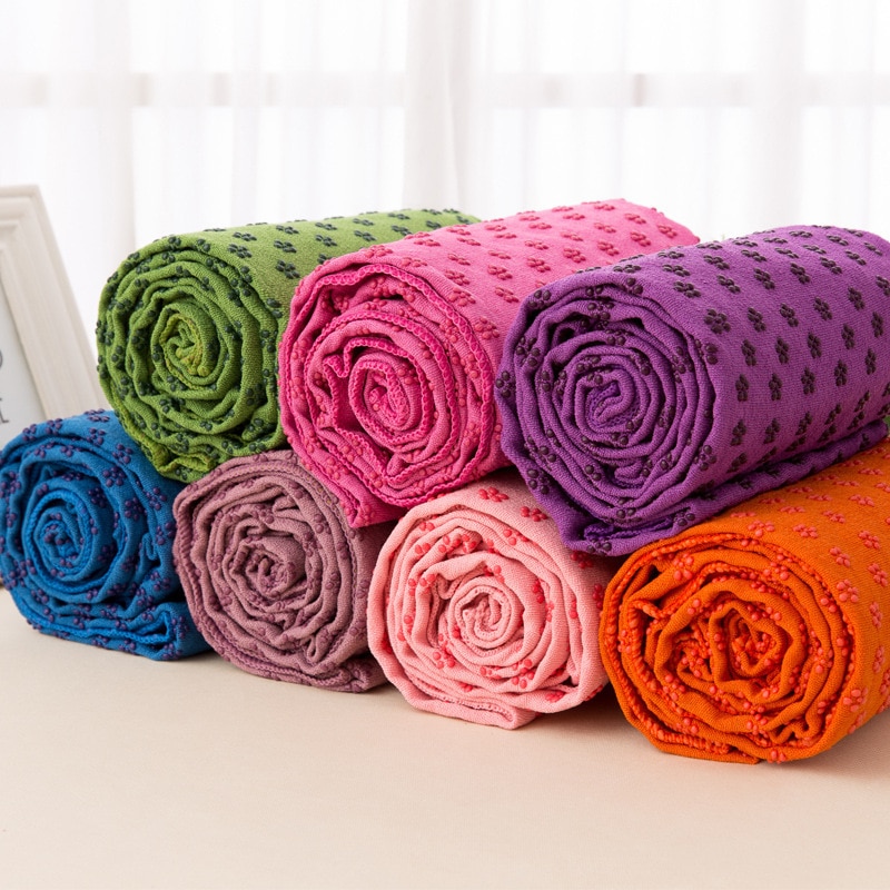 Tappetino Yoga Hewolf - 183cm x 61cm - Fibra Ultrafine e Gel di Silice - Coperta Antiscivolo per Allenamento - Borsa Gratis Inclusa