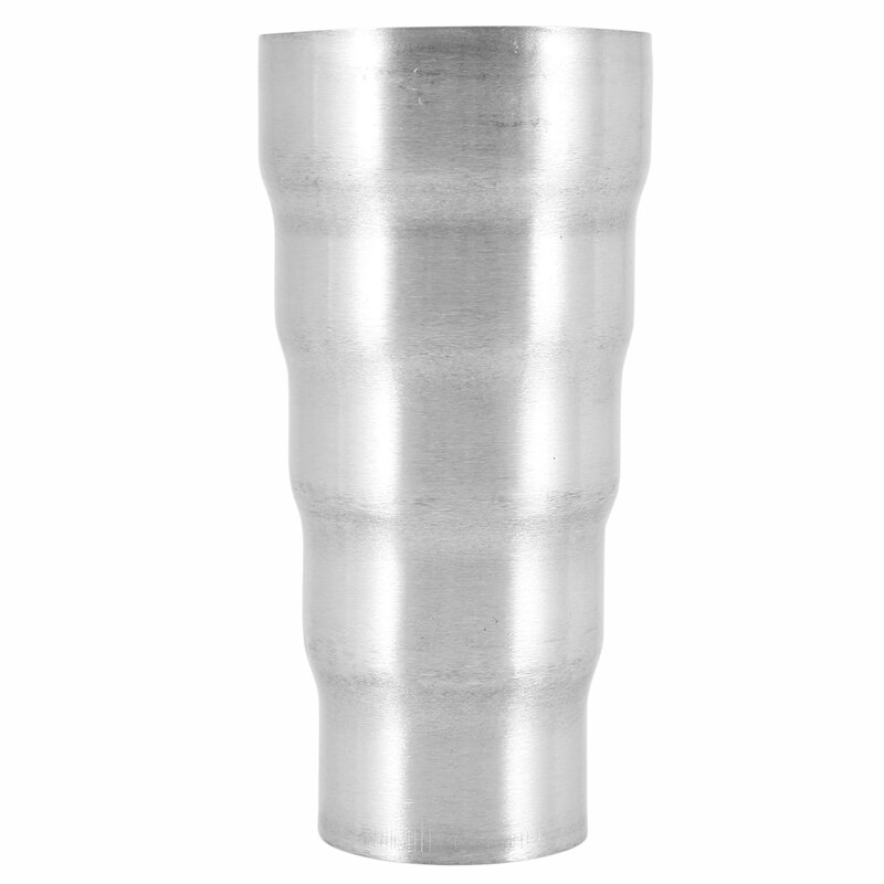 Car Stainless Steel Exhaust Adapter 5 Step Reducer Adapter Connector Pipe Cone 5 Step Universal Reducer