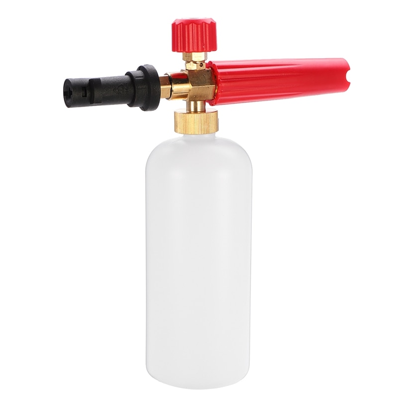 Auto Washer Sneeuw Foam Lance 1000Ml Hoge Druk Zeep Foamer Cleaner Auto Wassen Verstelbare Nozzle Spuit Voor Karcherk Serie: Default Title