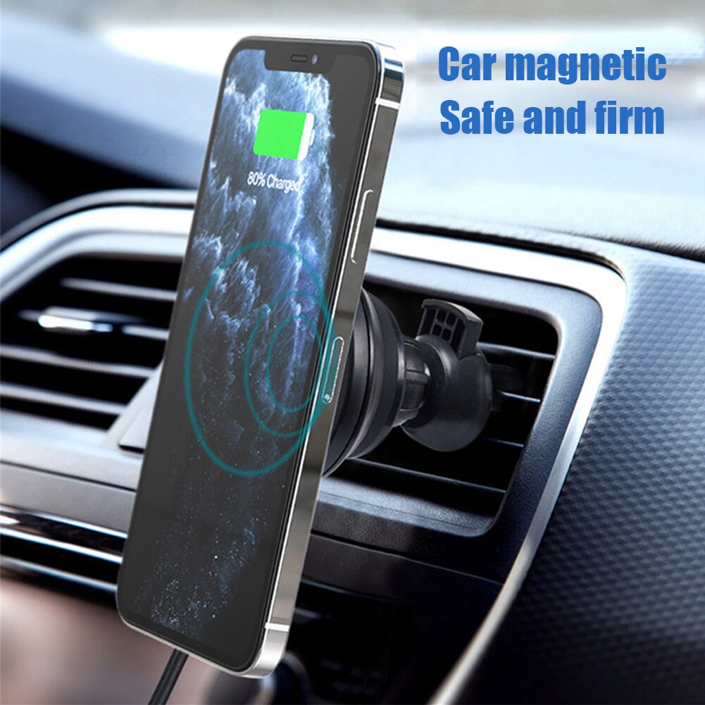 Cargador Rápido Inalámbrico Para Auto – Soporte Teléfono Con Carga Rápida, 10W, Universal