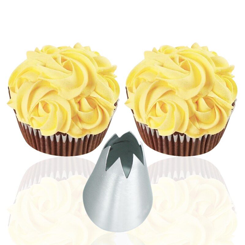 3Pcs Set 1M /2D/2F Rose Bloem Cake Icing Piping Tips Set Russische Piping Tips Nozzles set Stianless Staal Taart Nozzles