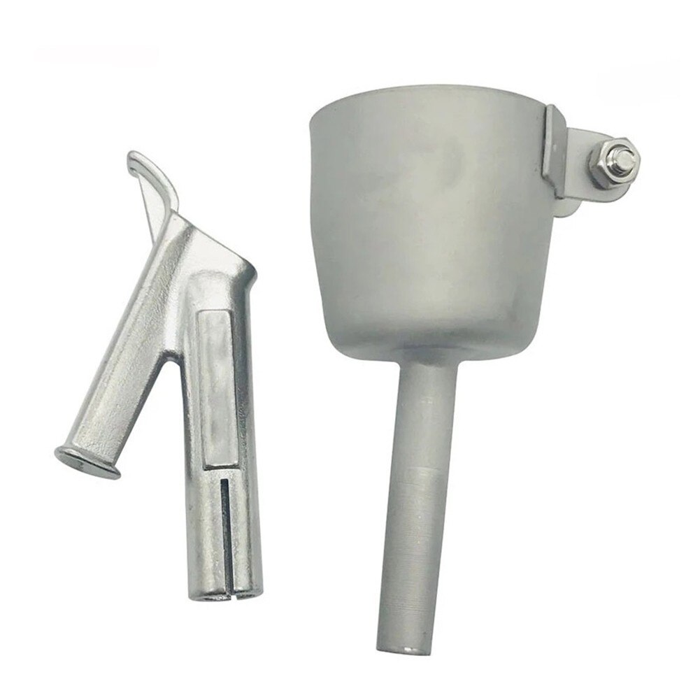 2pcs Welding Nozzles Kit Standard &amp; Triangular For Vinyl Air Triangular 8*9mm Welding Nozzle For Polycarbonate Welding