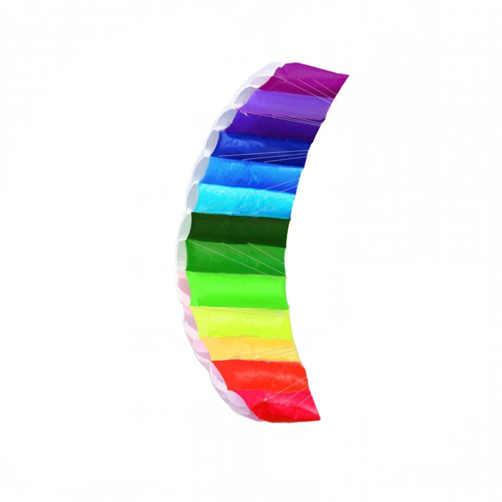Regenbogen-drachen, fliegendes spielzeug, stunt-drachen, karierter stoff, dekorativ