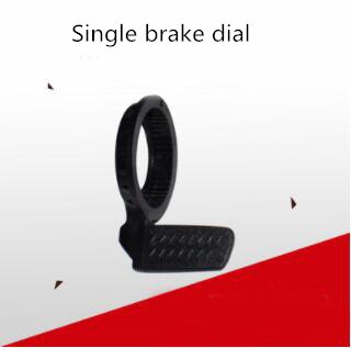 Carbon fiber aluminum alloy electric scooter accelerator acceleration electronic brake dial button lithium electric scooter: brake