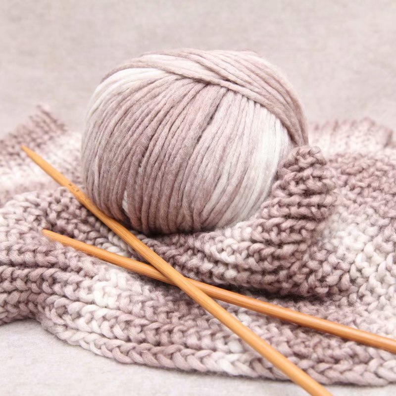 140g/ kuglegarn til strikning omkostningseffektiv høj filament uld plysgarn sweater hat tørklæde anti-pilling hækling