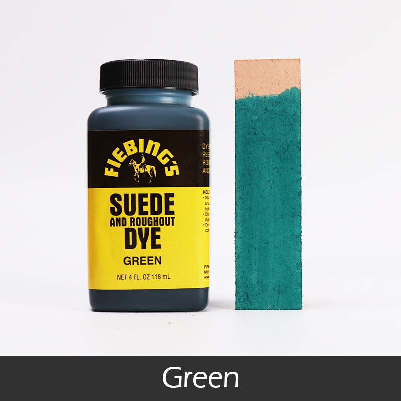 Peinture pour daim, teinture de fourrure et de cuir, colorant pour chaussures, DIY bricolage, 118ml, 19 couleurs disponibles: Green-118ml