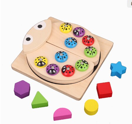 Baby Educatief Speelgoed Vis Houten Magnetische Vissen Speelgoed Set Fish Game Educatief Vissen Speelgoed Kind Verjaardag/Christmas