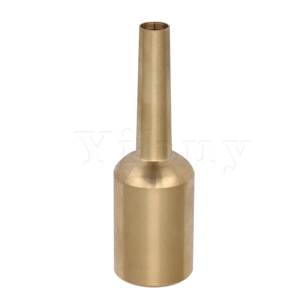 Yibuy 1.5c messing trompet dele begynder trompet praksis mundstykke 27 x 88mm