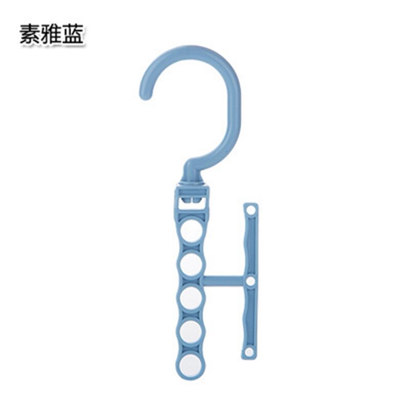 1PCS Hanger Holder Rack Movable Clothes Hanging System Closet Storage Organizer: 4