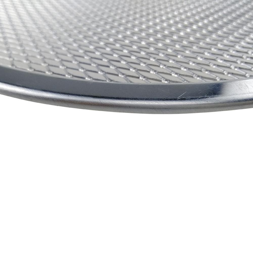 6-22inch Seamless Aluminum Pizza Screen Baking Tray Metal Net Bakeware Kitchen Tools Pizza Baking Tools