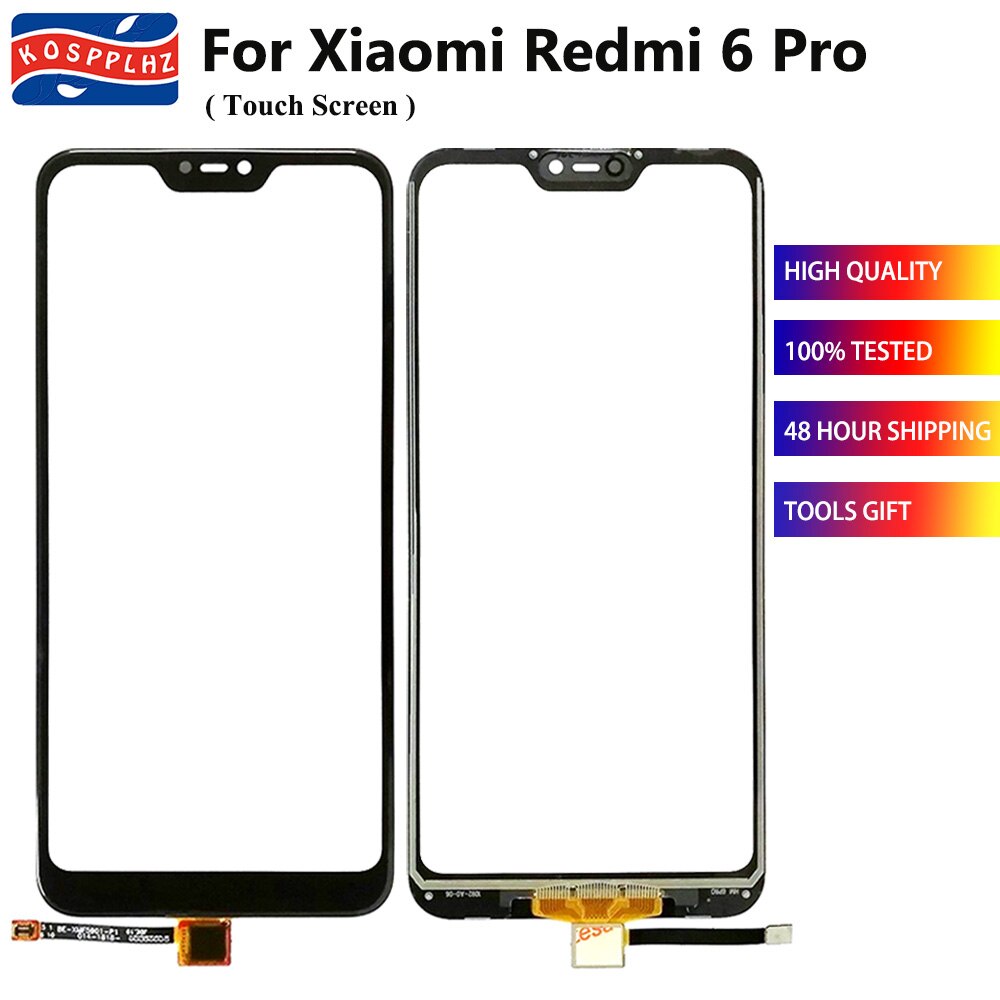 Mobiele Telefoon Touchscreen Voor Xiaomi Redmi 6 Pro 6Pro Touchscreen 5.84 &quot;100% Originele Outer Glas Redmi6 Pro sensor